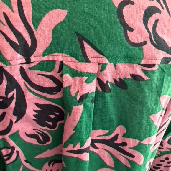 Boden Long Sleeve Button Up Linen Shirt - Picture 5 of 8